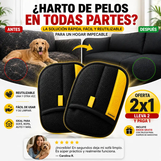 Guante Quitapelusa EN SEGUNDOS Premium™